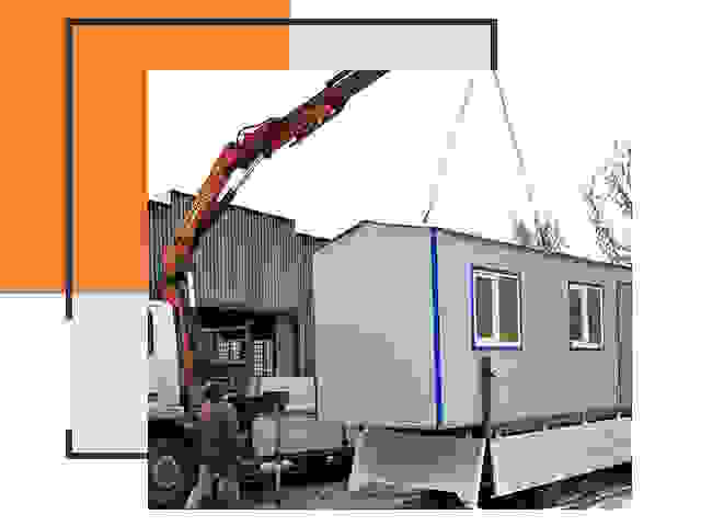 Перевозка бытовок в Североуральске