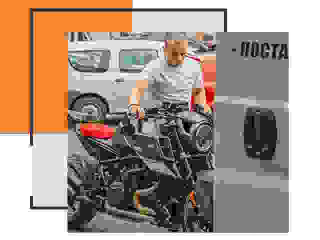 Перевозка мотоцикла по России - Услуги Перевозка-Сву